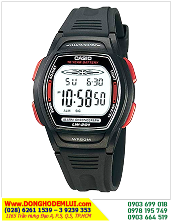 Casio LW-201-4AV; Đồng hồ điện tử iLLuminator Casio LW-201-4AV chính hãng| Bảo hành 2 năm